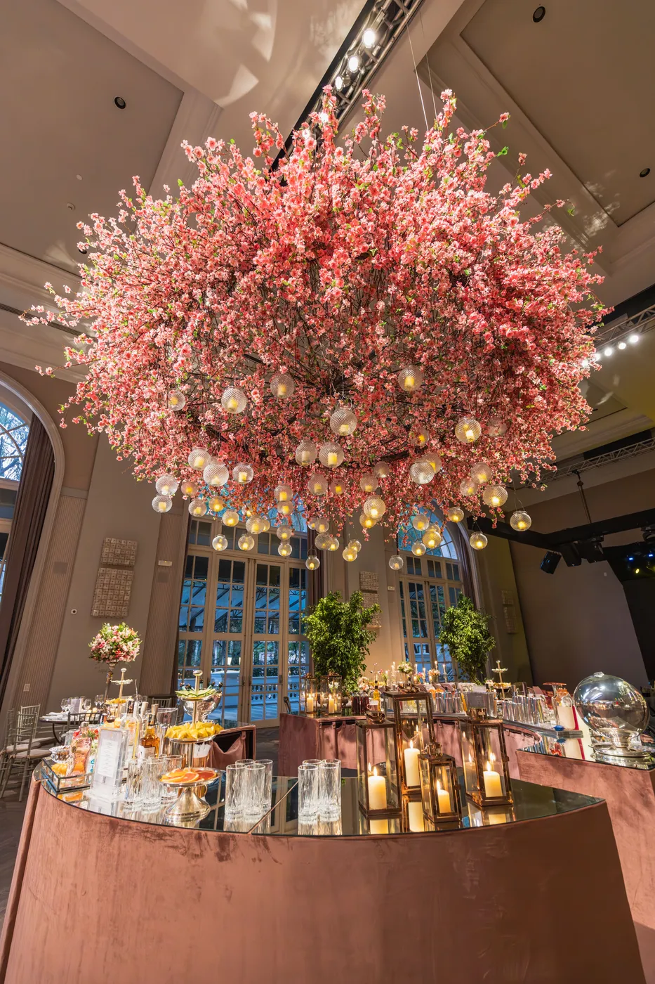 Wedding venue scene
