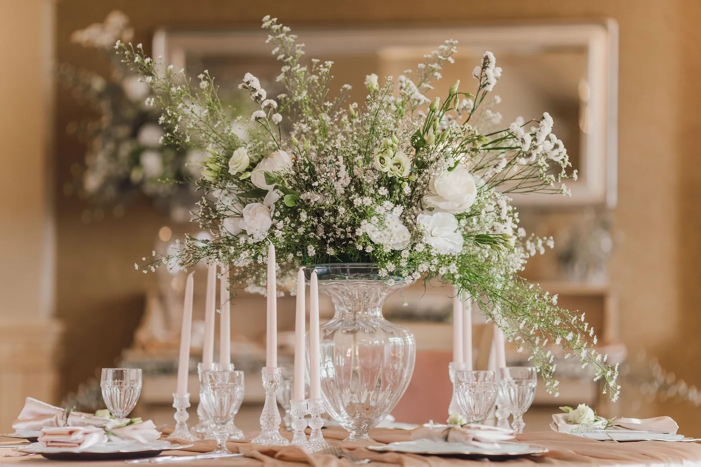 Wedding venue scene